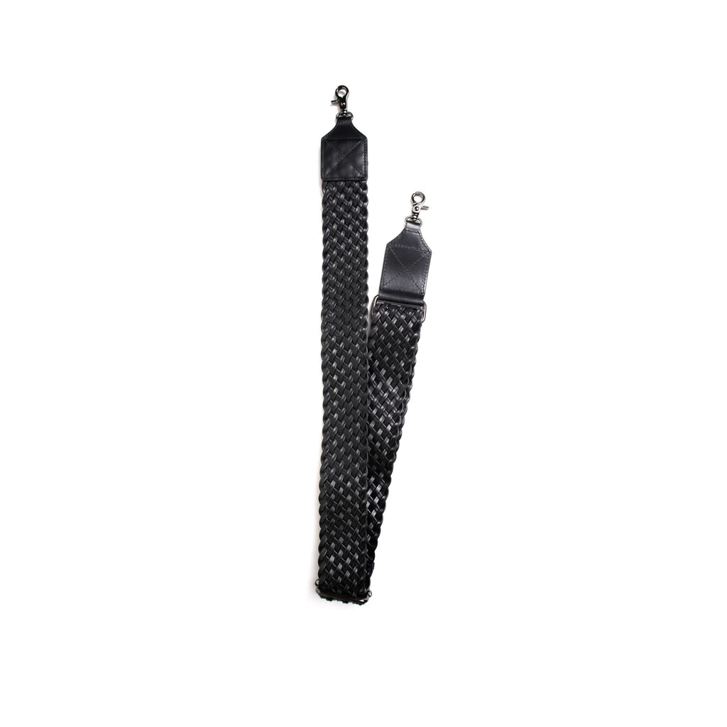 The Crossbody Strap in The Waymaker Jet Black | Woven - Goods photo