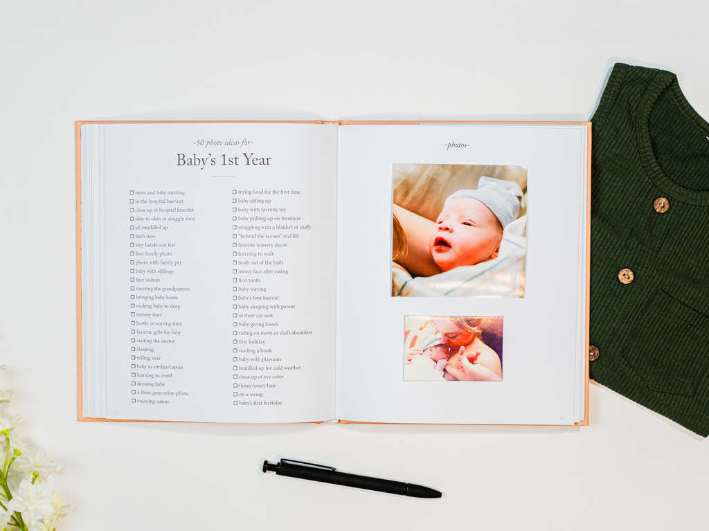 Duncan & Stone Paper Co. Baby's First Year Memory Book in - Baby Gift Sets photo