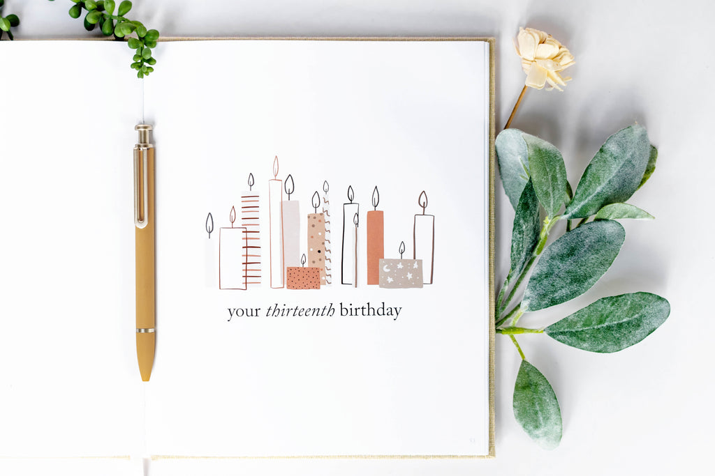 Duncan & Stone Paper Co. The Birthday Book in - Journal photo