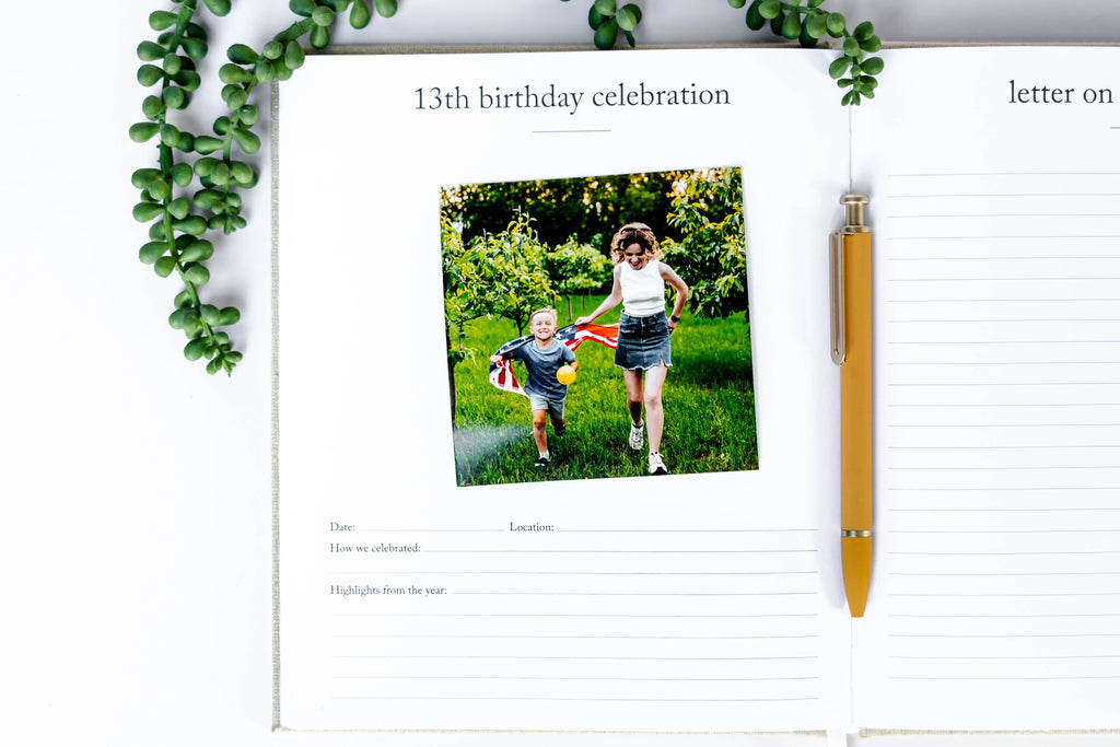 Duncan & Stone Paper Co. The Birthday Book in - Journal photo