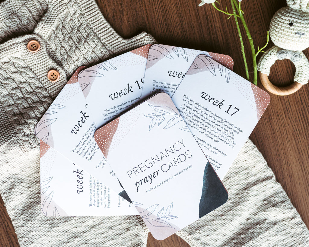 Duncan & Stone Paper Co. Pregnancy Prayer Cards in - Prayer Cards photo