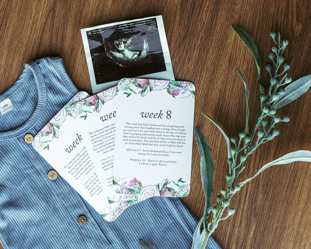 Duncan & Stone Paper Co. Pregnancy Prayer Cards in - Prayer Cards photo