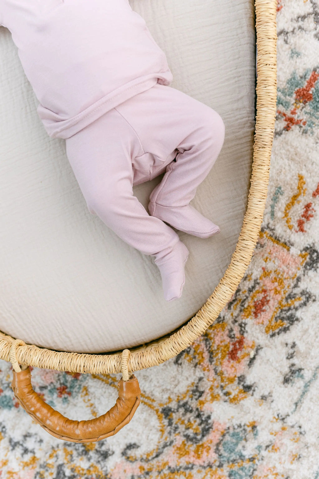 Top and Bottom Outfit, Hat and Headband Set (Newborn - 12 months) - Dusty Rose in 3-6 mo - Onesies photo
