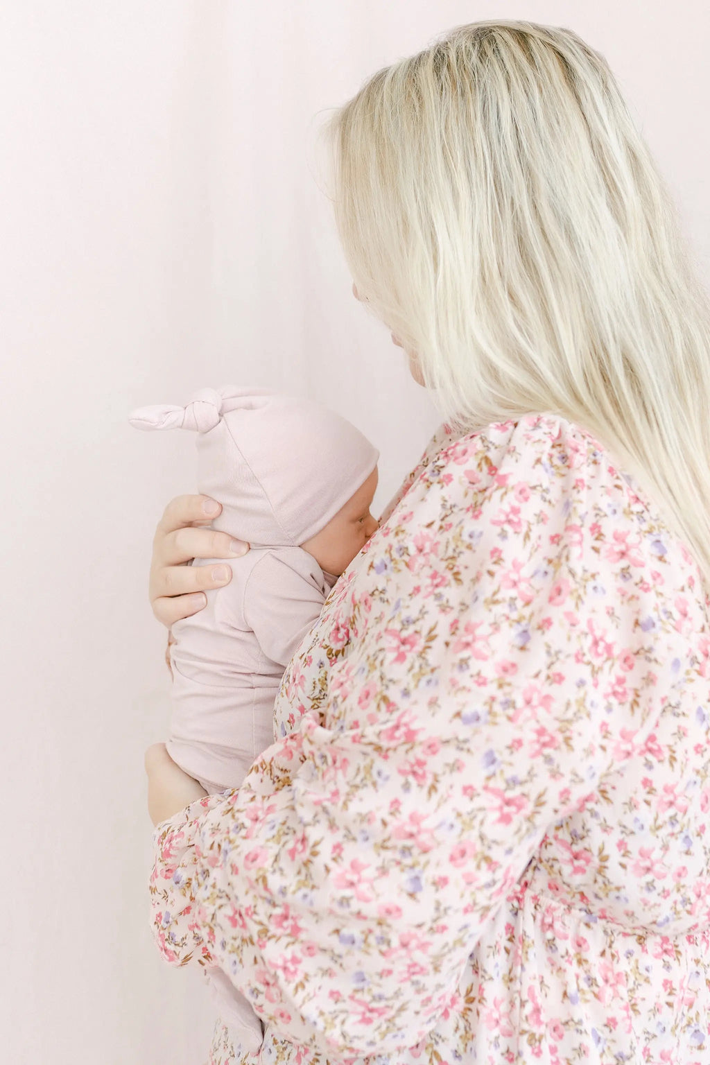 Top and Bottom Outfit, Hat and Headband Set (Newborn - 12 months) - Dusty Rose in - Onesies photo