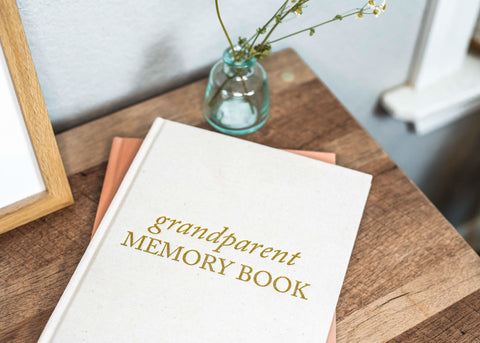 Duncan & Stone Paper Co. Grandparent Memory Book - SwagglyLife Home & Fashion Duncan & Stone Paper Co. Grandparent Memory Book - SwagglyLife Home & Fashion