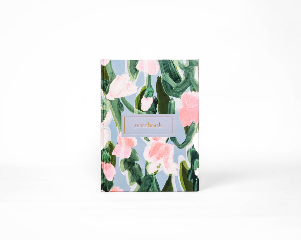 Blank Lined Journal in Garden Party - blank journal photo