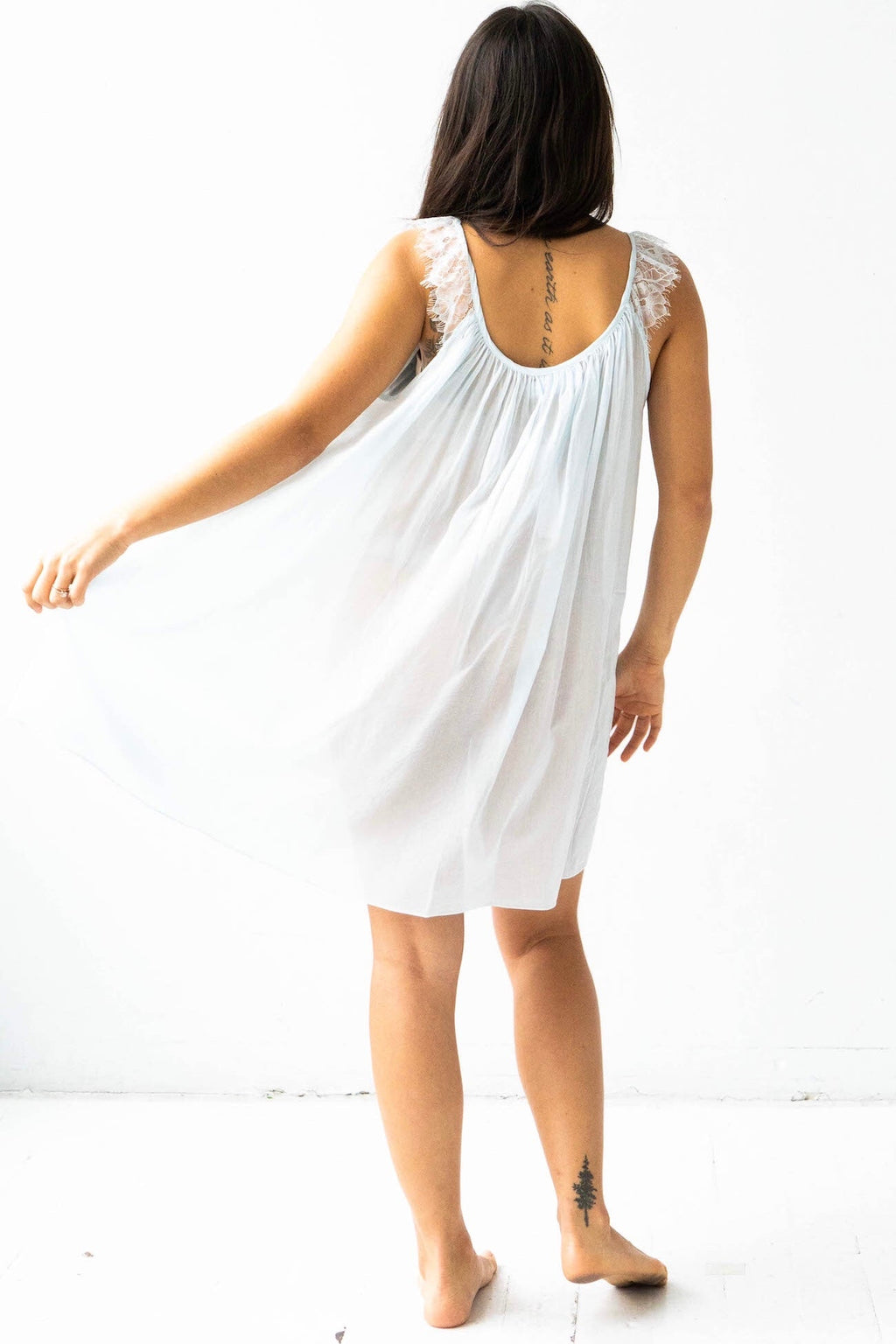 Betty Babydoll in Cotton Silk Blend in - PAJAMAS photo
