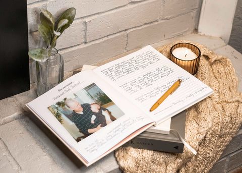 Duncan & Stone Paper Co. Grandparent Memory Book - SwagglyLife Home & Fashion Duncan & Stone Paper Co. Grandparent Memory Book - SwagglyLife Home & Fashion
