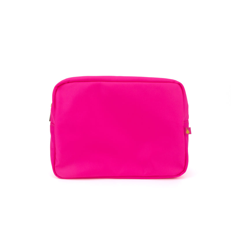 Bailey XL Pouch | INCLUDES UP TO 5 PATCHES in Hot Pink - photo