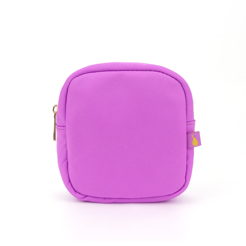 Bailey Small Pouch | INCLUDES UP TO 3 PATCHES in Purple - photo