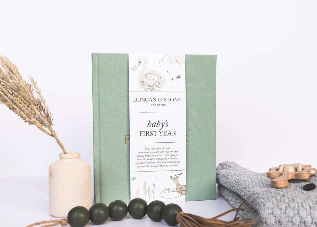 Duncan & Stone Paper Co. Baby's First Year - SwagglyLife Home & Fashion
