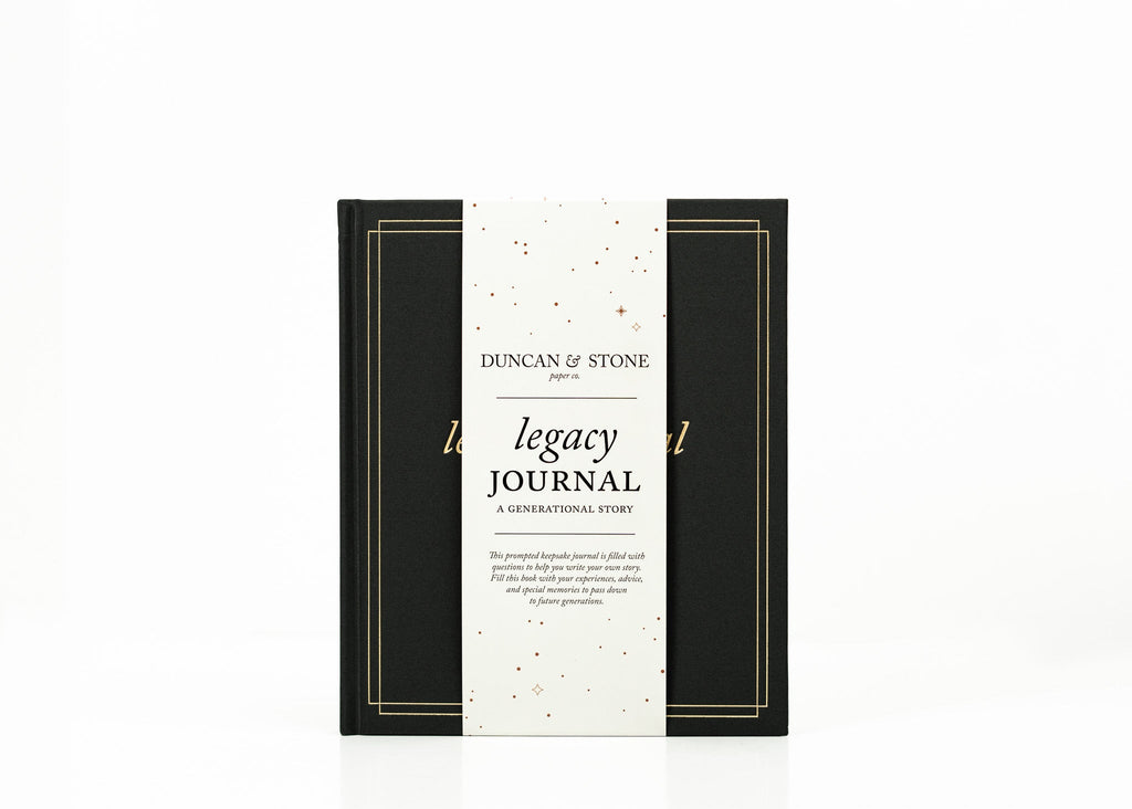 Duncan & Stone Paper Co. Legacy Journal in Charcoal - Journal photo