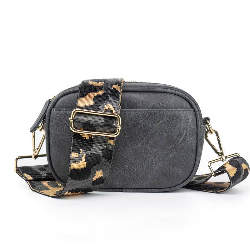 Libby Crossbody | Choose Your Strap in Gray - Bags photo