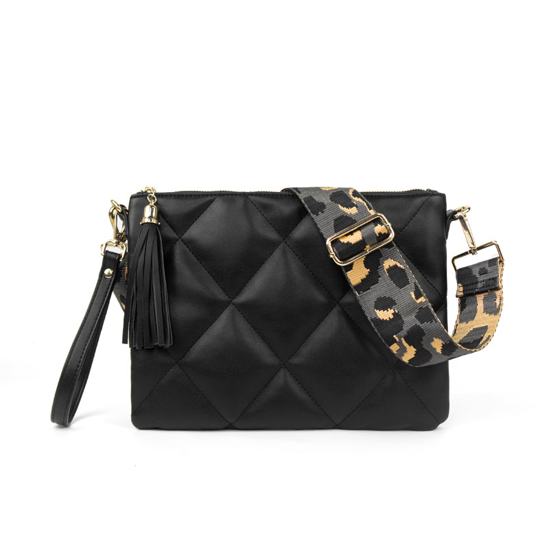 Blaire Crossbody | Choose Your Strap in Black - Bags photo