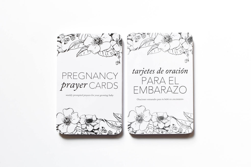 Duncan & Stone Co. Spanish Pregnancy Prayer Cards in - Prayer Cards photo
