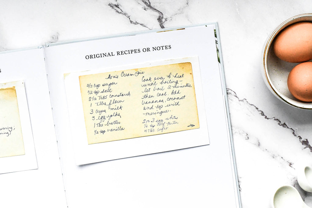 Duncan & Stone Family Recipe Book in - Journal photo
