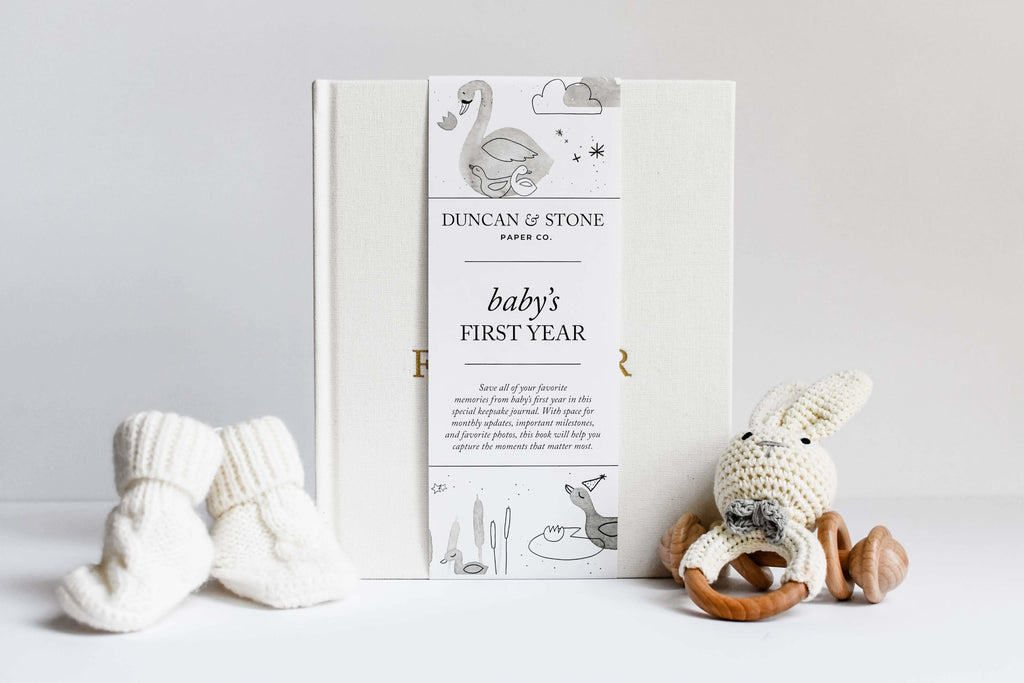 Duncan & Stone Paper Co. Baby's First Year - SwagglyLife Home & Fashion