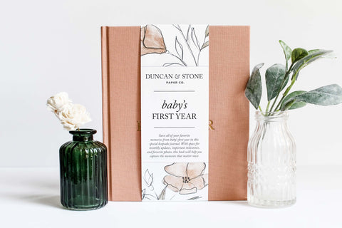 Duncan & Stone Paper Co. Baby's First Year - SwagglyLife Home & Fashion Duncan & Stone Paper Co. Baby's First Year - SwagglyLife Home & Fashion