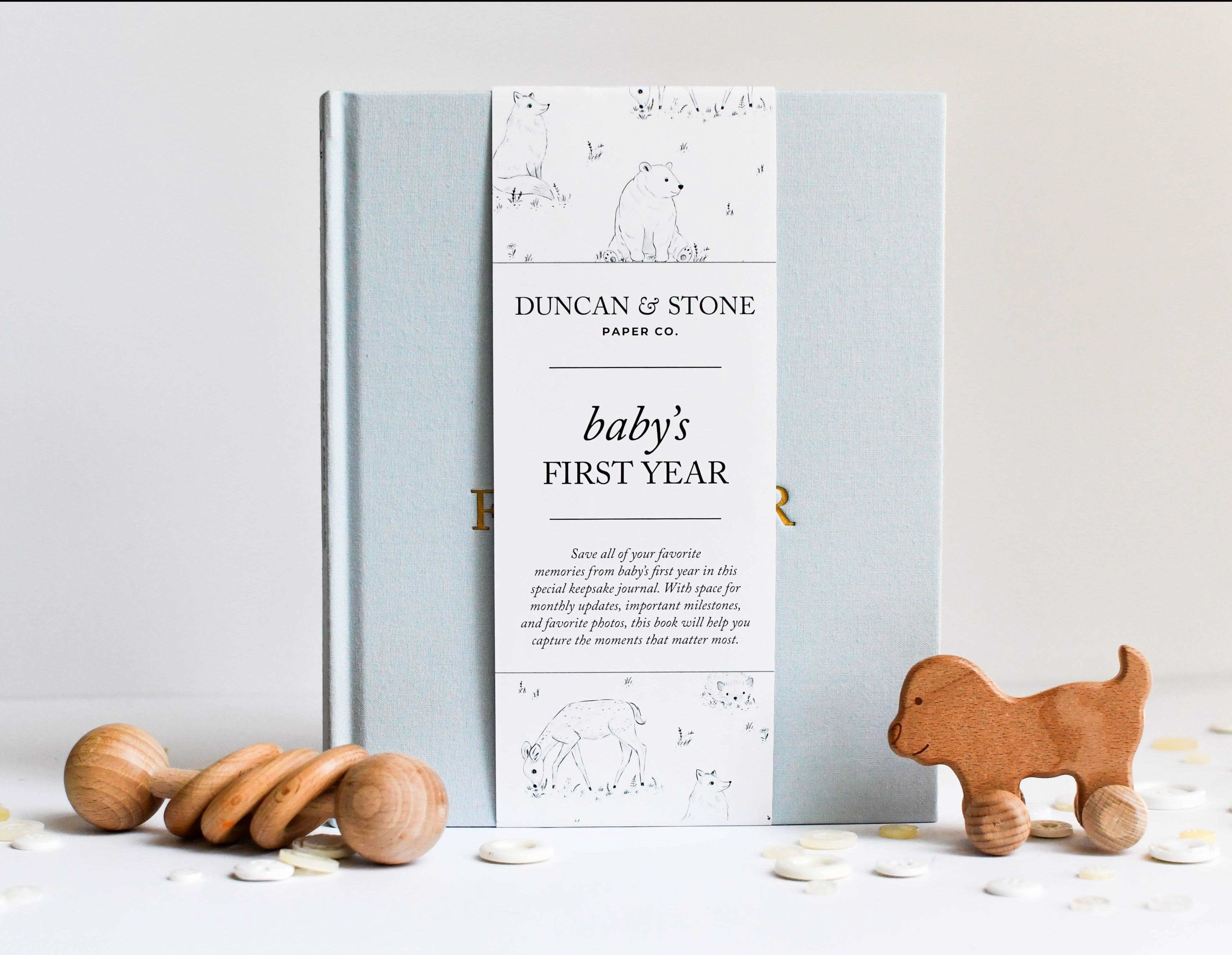 Duncan & Stone Paper Co. Baby's First Year - SwagglyLife Home & Fashion Duncan & Stone Paper Co. Baby's First Year - SwagglyLife Home & Fashion
