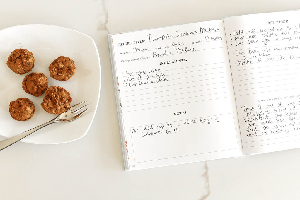 Duncan & Stone Family Recipe Book in - Journal photo