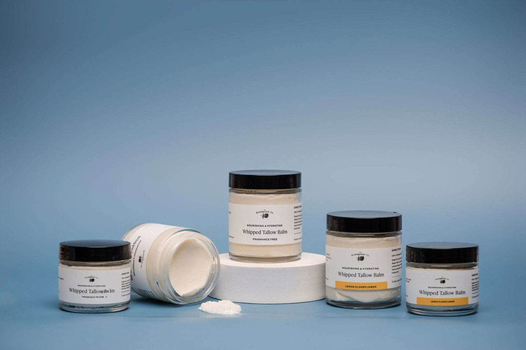 Whipped Tallow Balm with Elderflower & Lemon Essential Oils in - photo