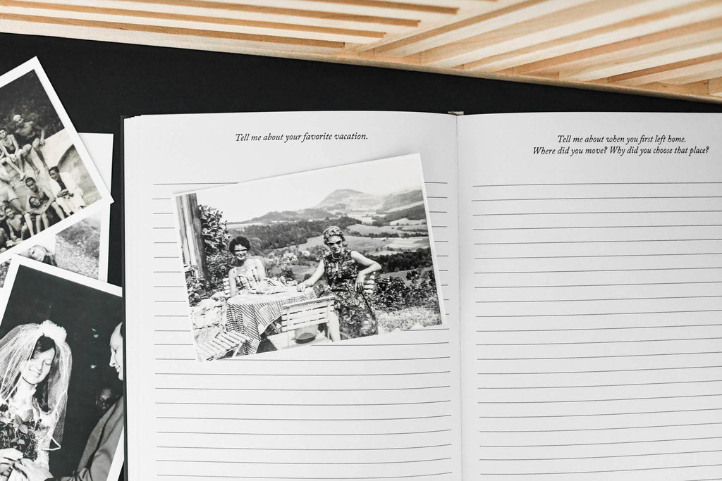 Life Story Journal: Grandpa in - Journal photo