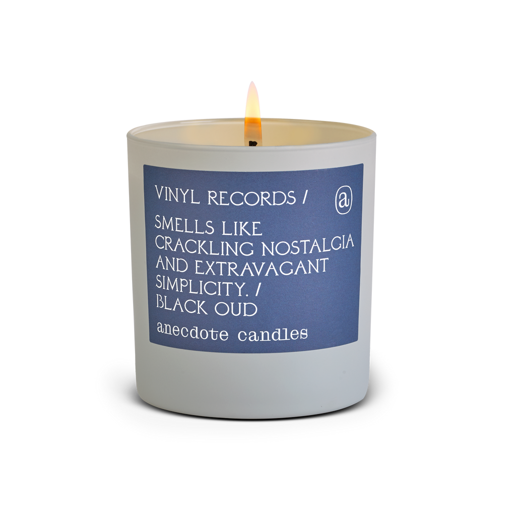 Vinyl Records in - candles photo
