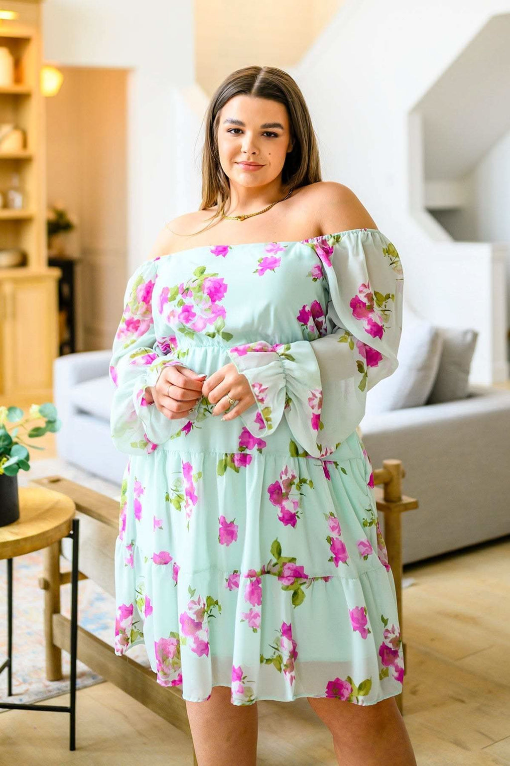 Delightfully Yours Floral Dress - SwagglyLife Home & Fashion