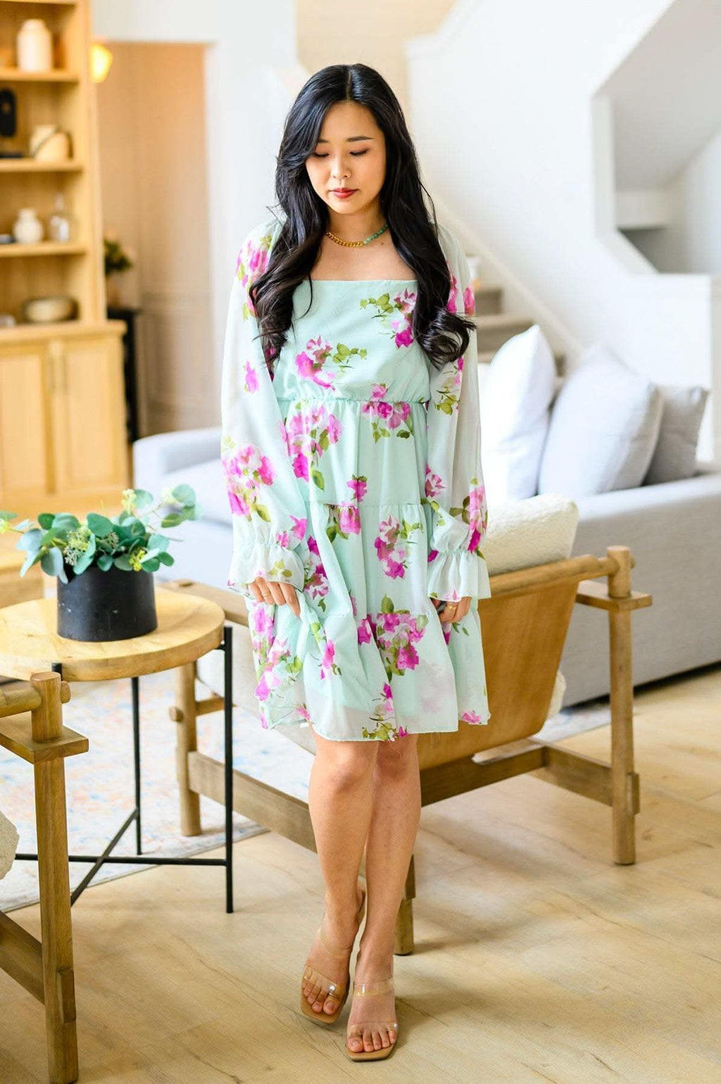 Delightfully Yours Floral Dress - SwagglyLife Home & Fashion
