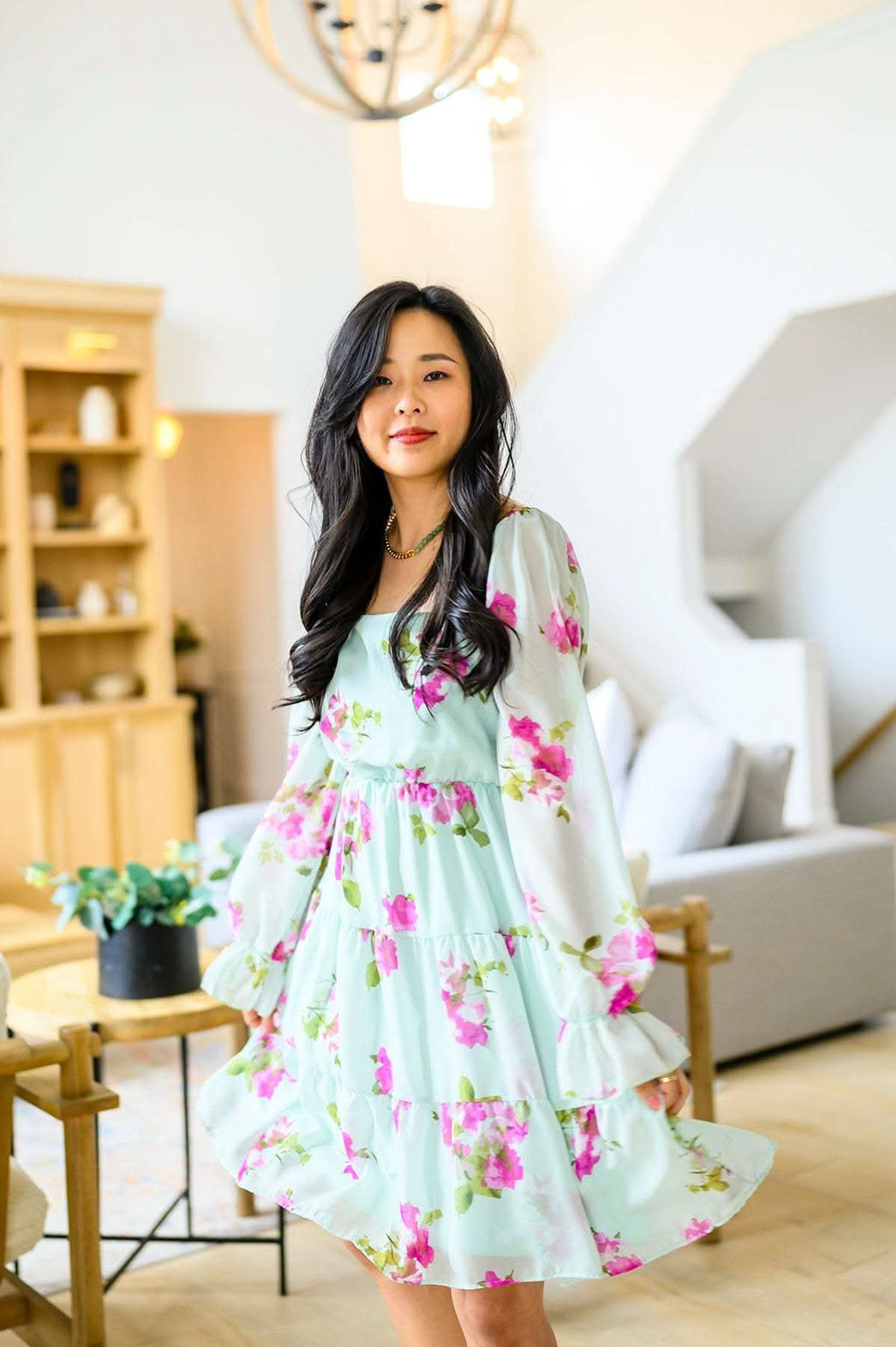 Delightfully Yours Floral Dress - SwagglyLife Home & Fashion