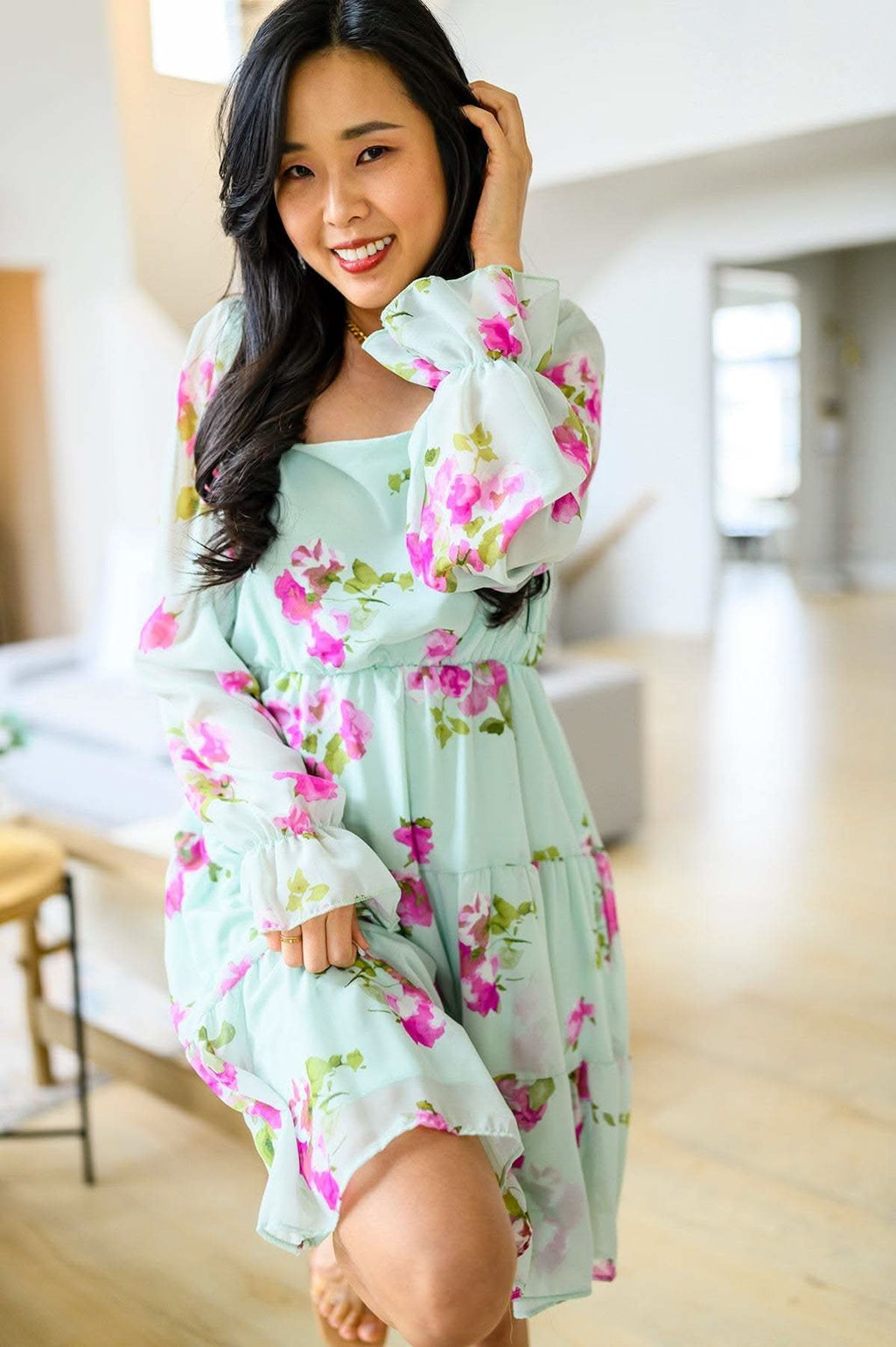 Delightfully Yours Floral Dress - SwagglyLife Home & Fashion