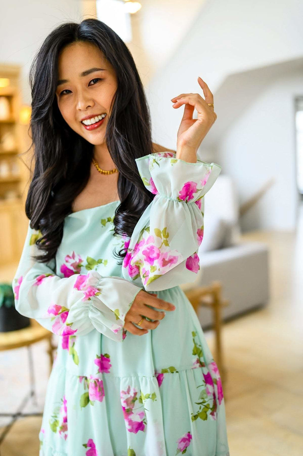 Delightfully Yours Floral Dress - SwagglyLife Home & Fashion