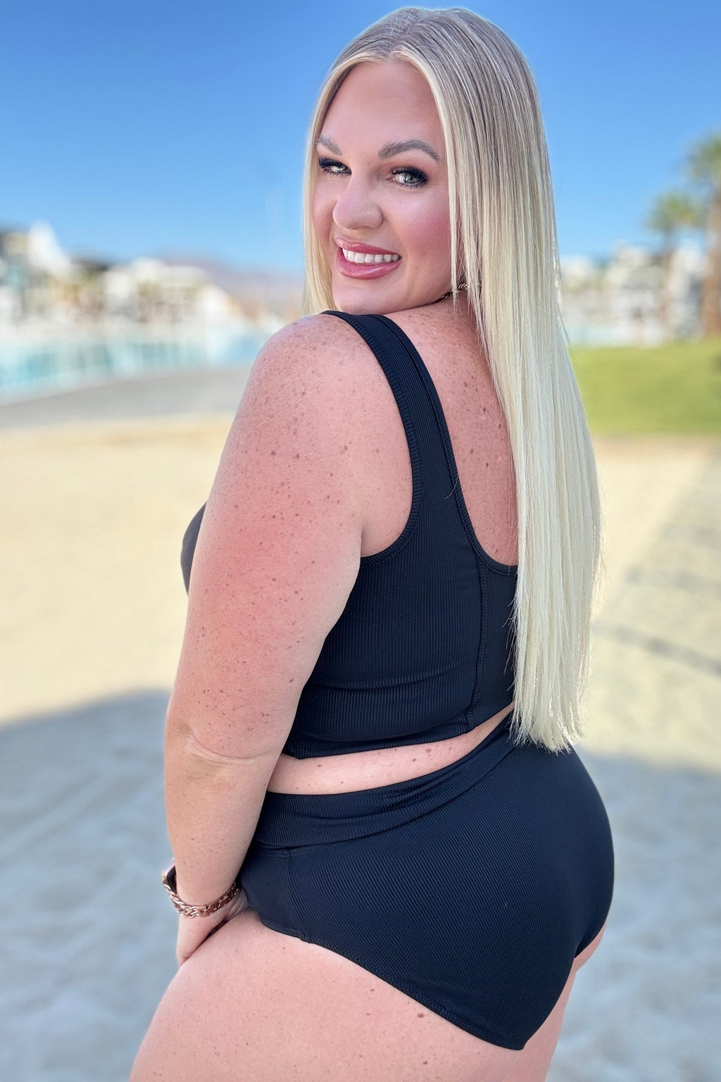 Down the Block, On A Beach Two Piece Swimsuit in - Swimwear photo