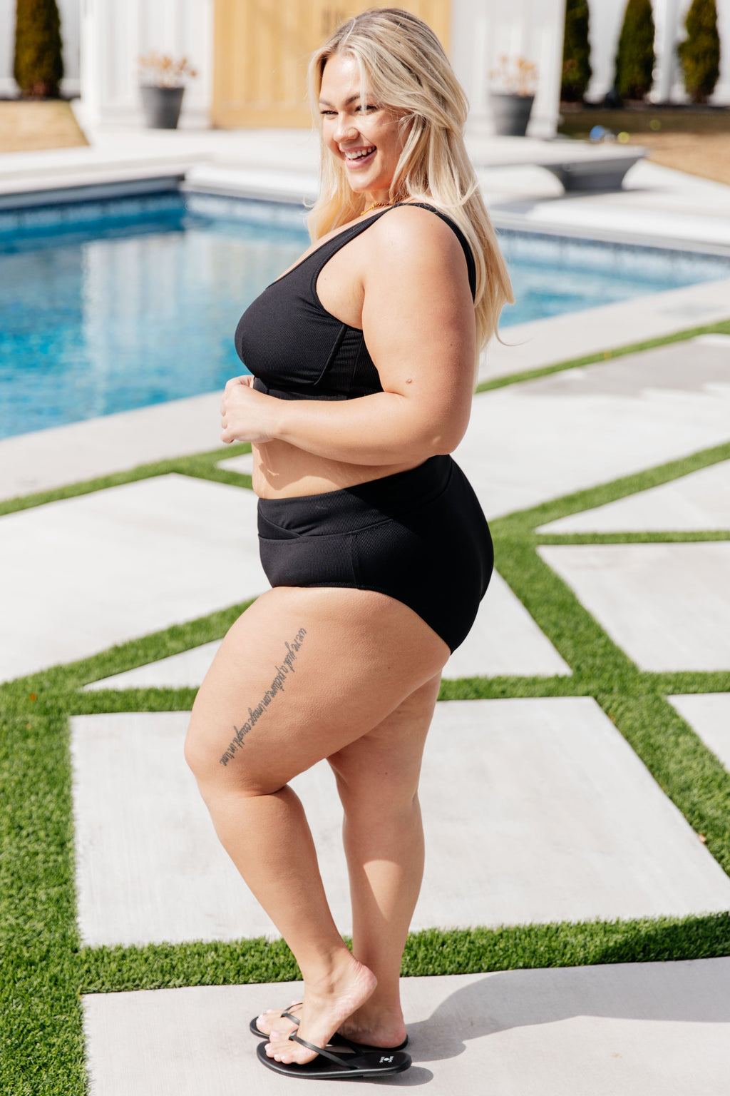 Down the Block, On A Beach Two Piece Swimsuit in - Swimwear photo