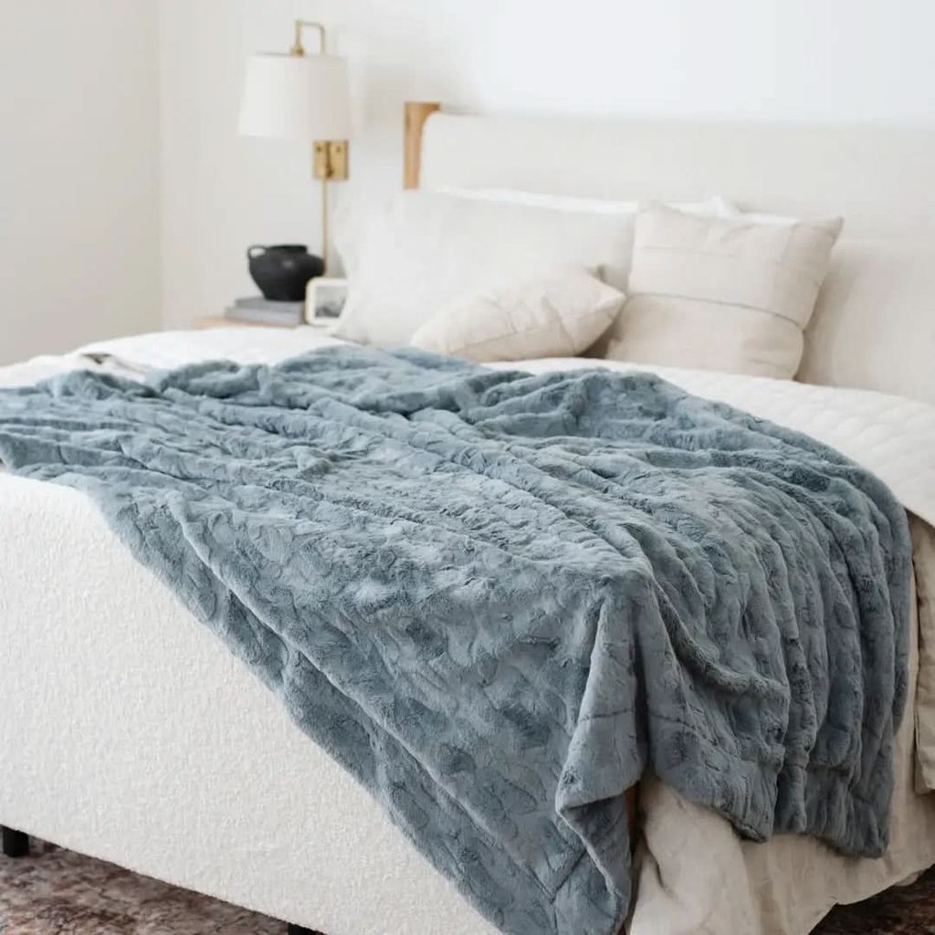 PATTERNED FAUX FUR XL THROW BLANKETS - SwagglyLife Home & Fashion
