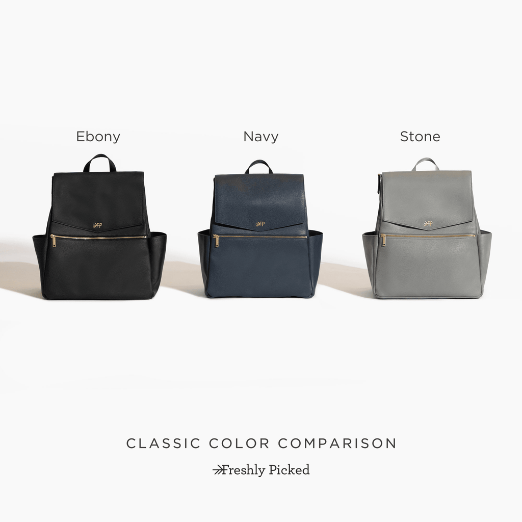Freshly Picked Ebony Classic Diaper Bag II in - Classic Diaper Bag II photo