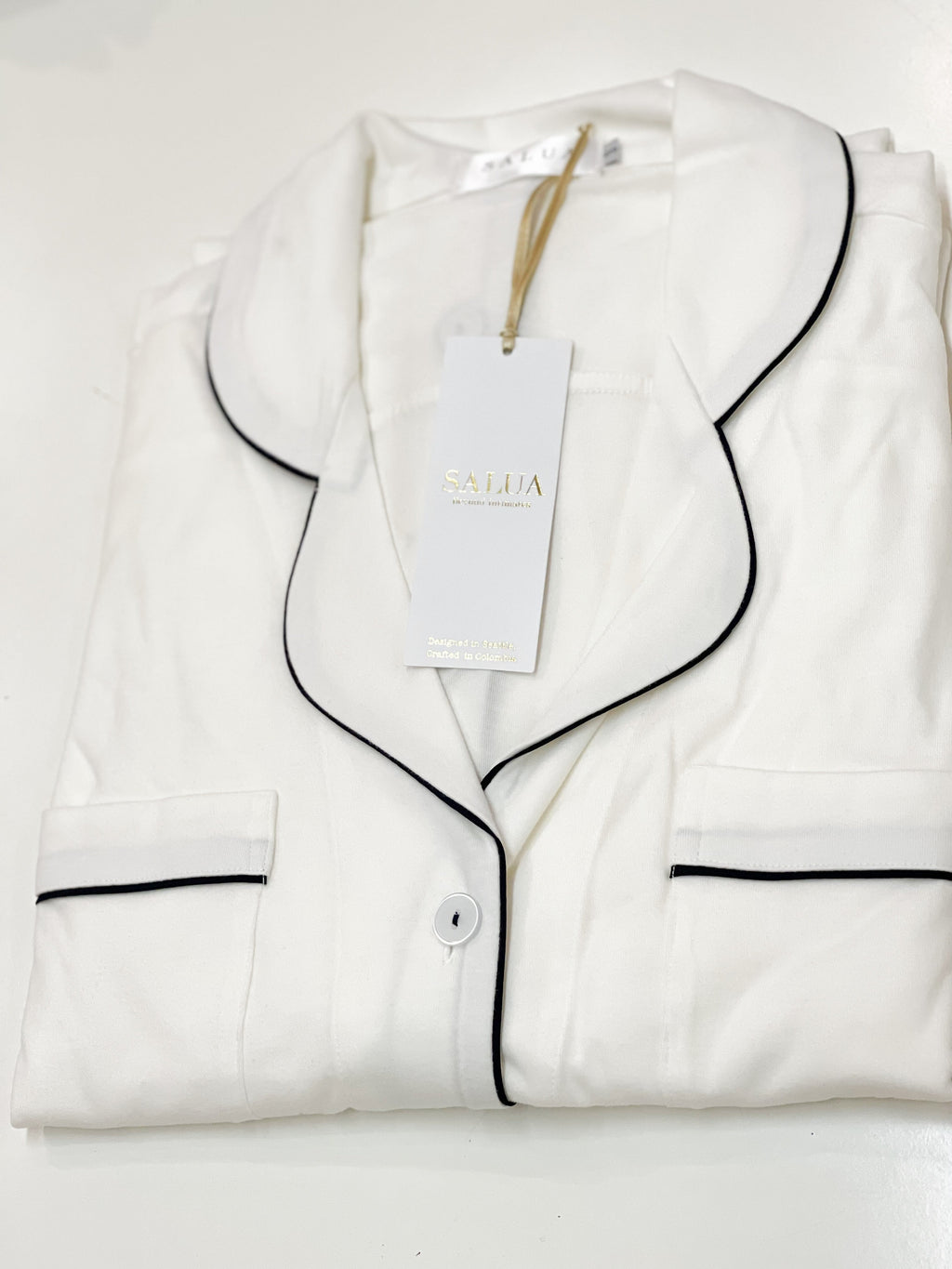 Long Luxury Sleep Shirt in Brushed Pima Cotton -Limited Colors in - NIGHTSHIRTS photo