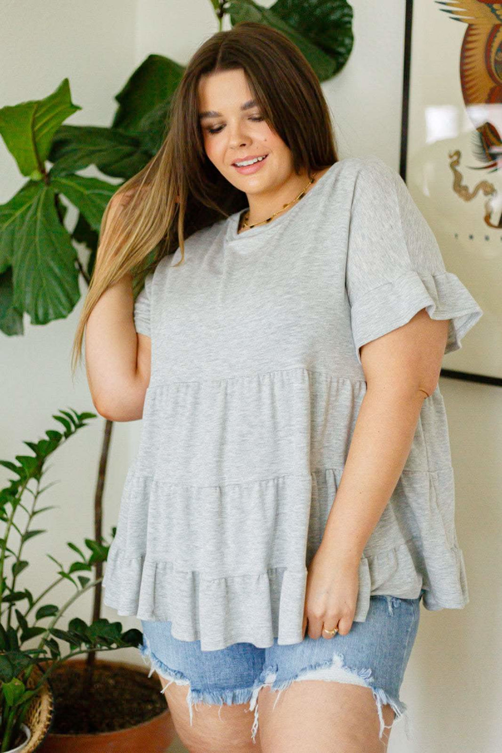 Endless Memories Tiered Babydoll Top in - Tops photo
