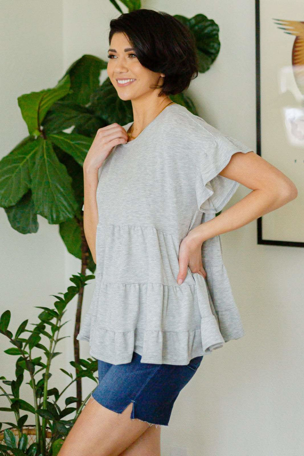 Endless Memories Tiered Babydoll Top in - Tops photo