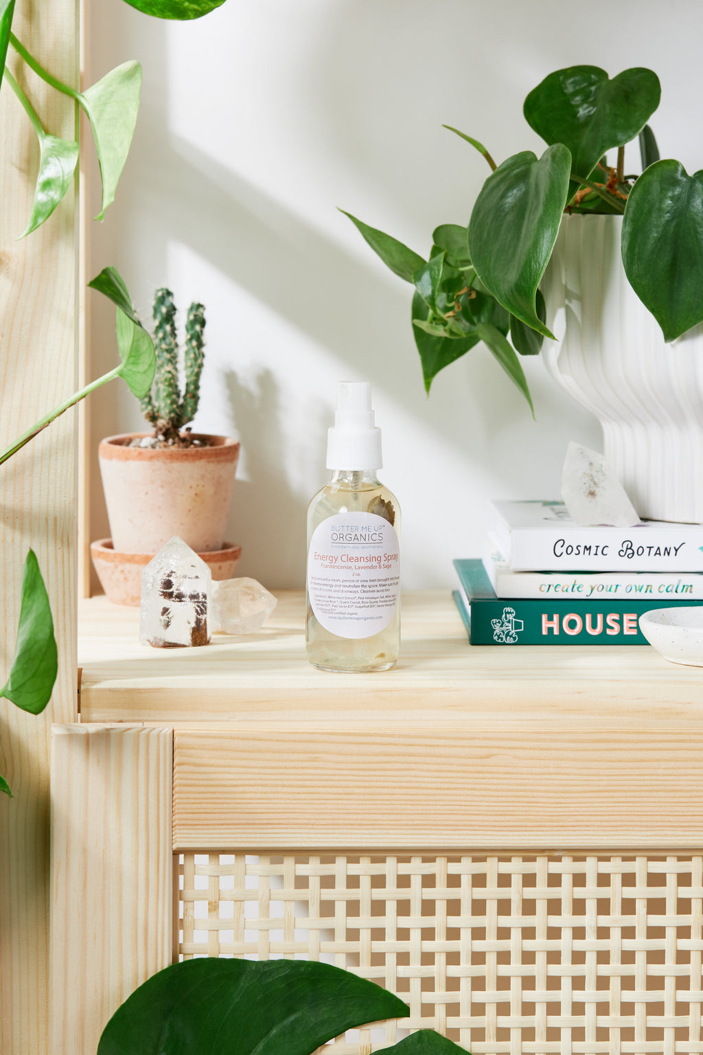 Organic Energy Cleansing Spray / Smudge Spray / Space Clearing / Energy Cleansing / Aura Cleansing / Purifying / Cleanse Negative Energy / in - Home photo