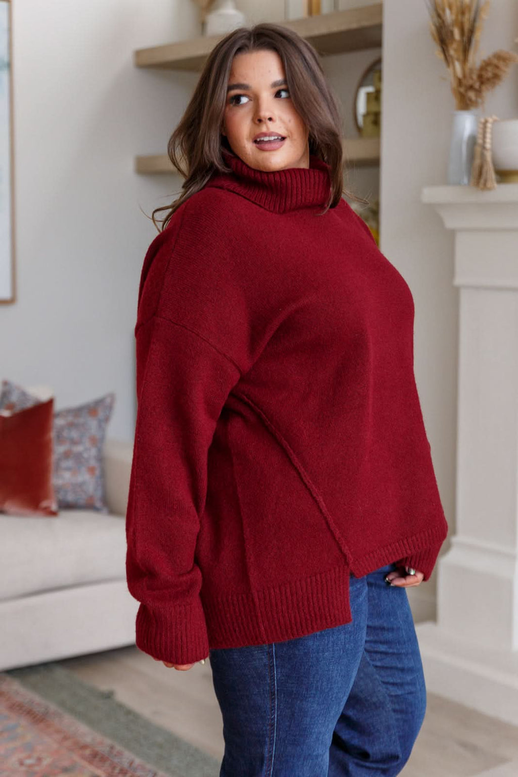 Envelop Me Turtleneck Sweater in - Tops photo