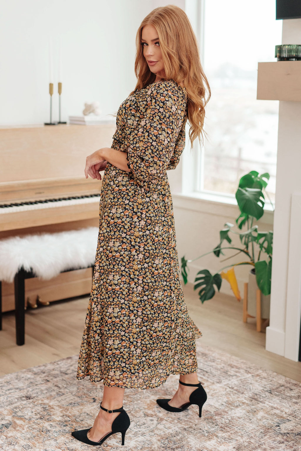 Ever So Briefly Floral Maxi Dress in - Dresses photo