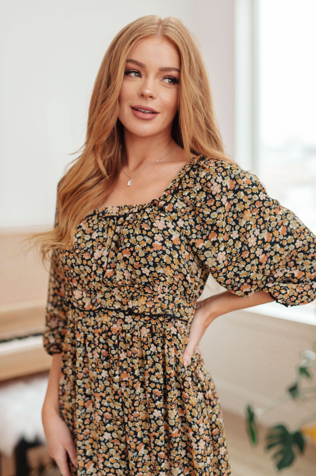 Ever So Briefly Floral Maxi Dress in - Dresses photo
