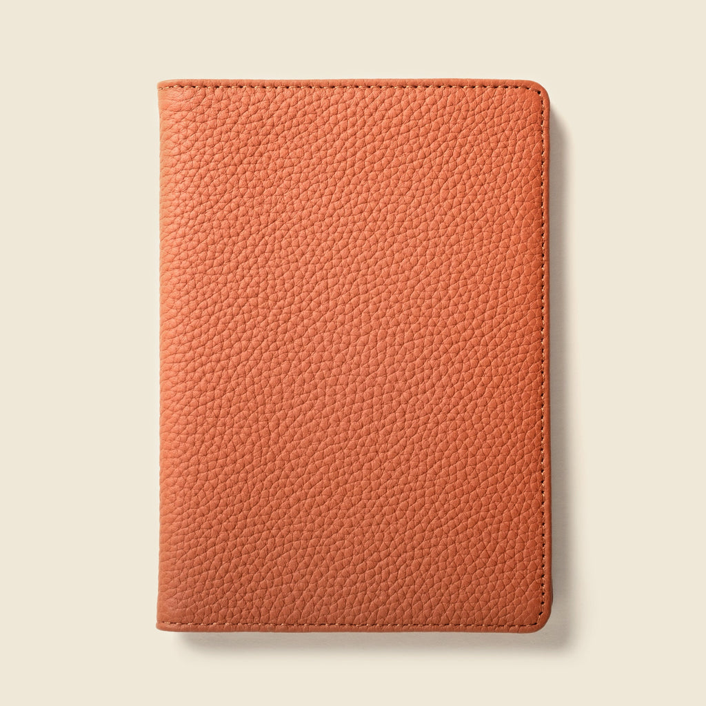 Leather Passport Wallet with RFID - Tan in - Small Leather Goods photo