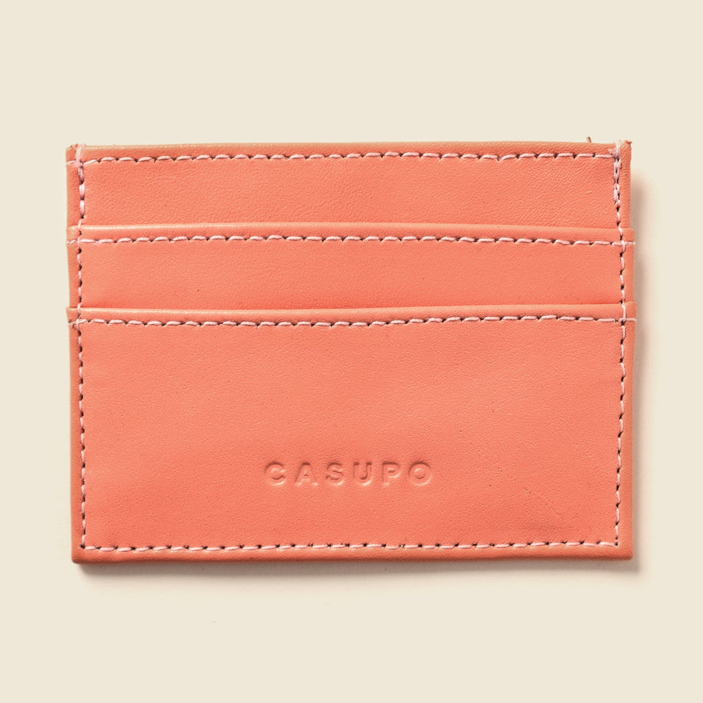 Slim Card Holder Wallet With RFID Protection - Pink in - Slim Card Holder photo