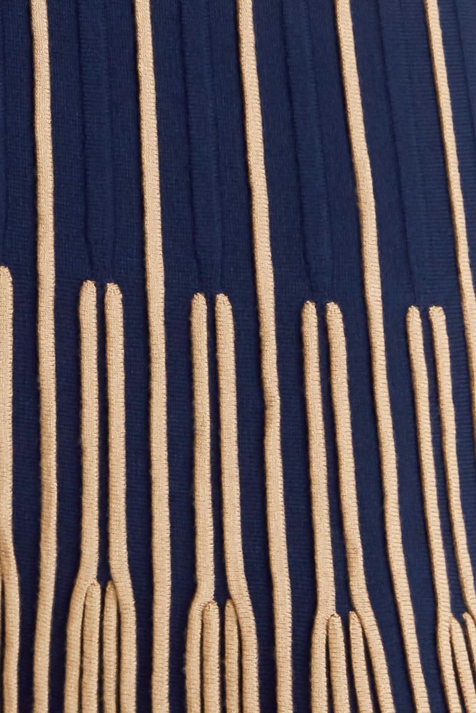 SMOOTH WEIGHTED FEEL KNIT MIDI DRESS in - SWEATERS photo