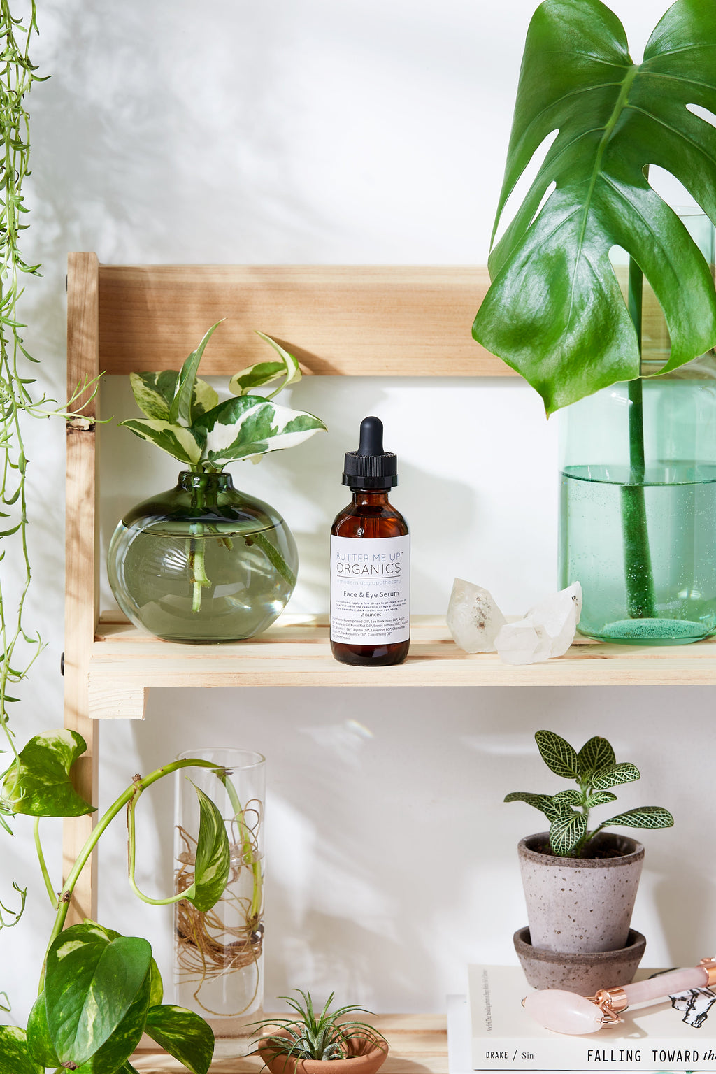 Organic Face & Eye Serum / Organic Facial Oil / Anti-Aging Serum / Organic Facial Serum / Natural Face Oil Butter Me Up Organics / in - Face photo