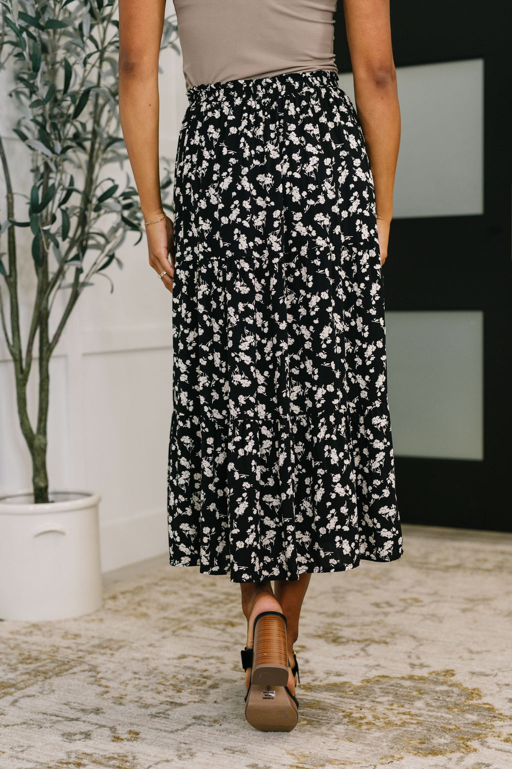 Fielding Flowers Floral Skirt in - Bottoms photo