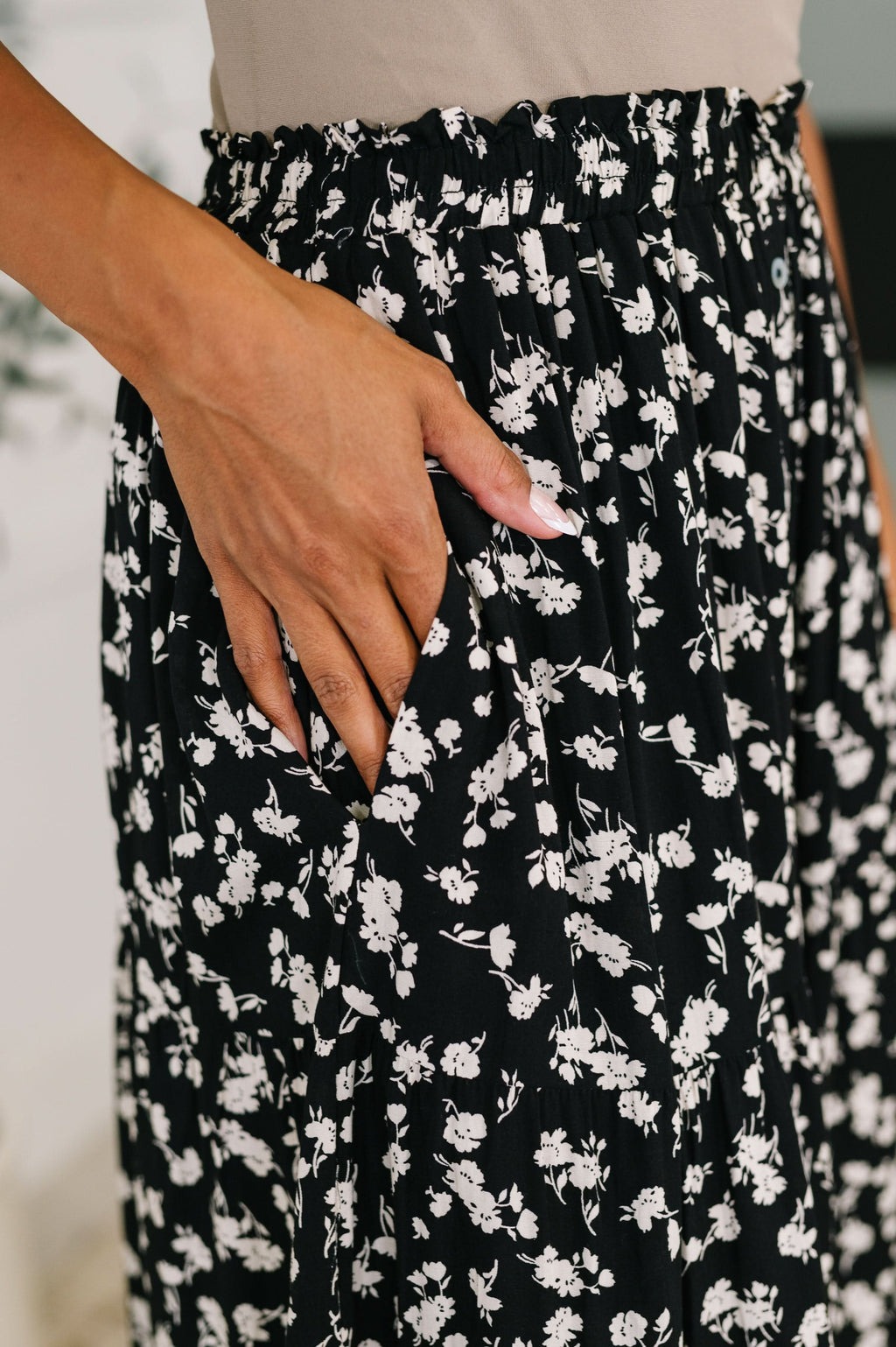 Fielding Flowers Floral Skirt in - Bottoms photo