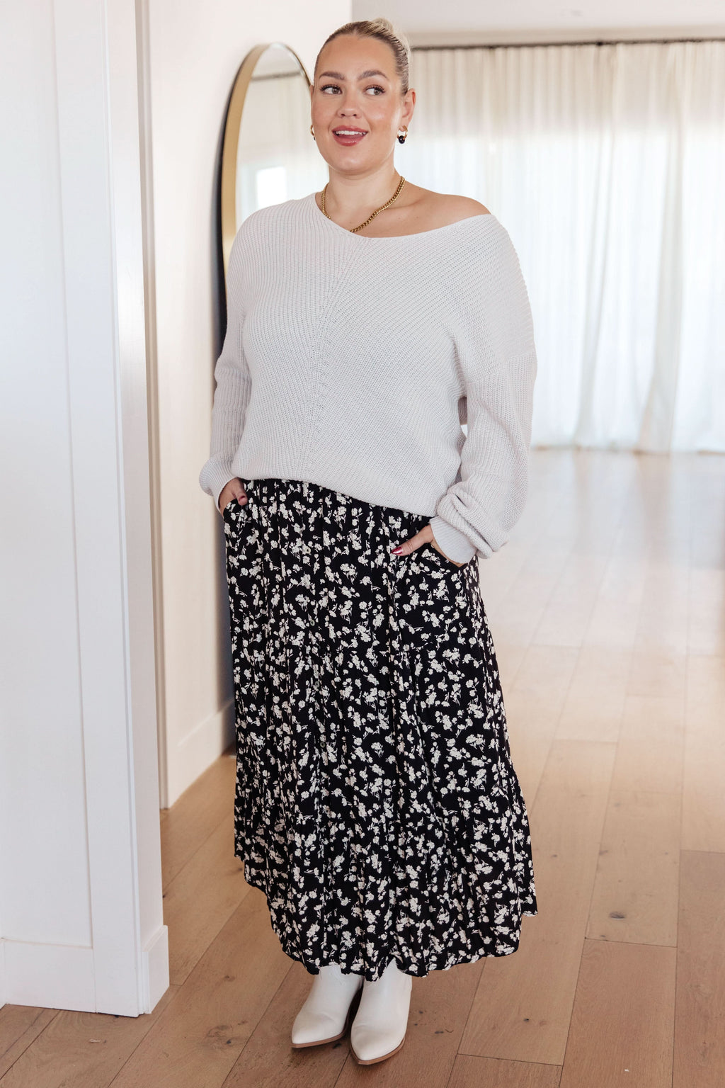 Fielding Flowers Floral Skirt in - Bottoms photo